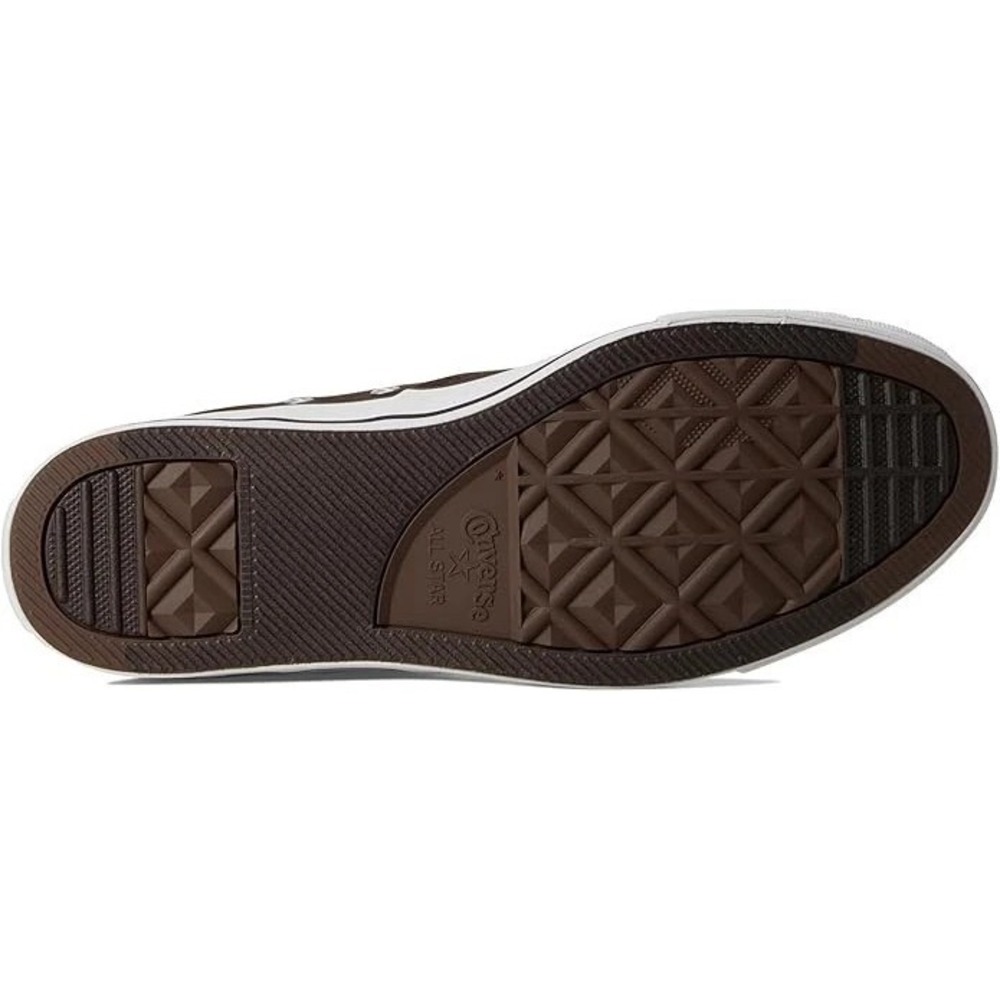 Converse Mens Sz 12 CTAS Malden Street Fresh Brew Brown/White/Black Mid Top Shoe - Picture 7 of 7